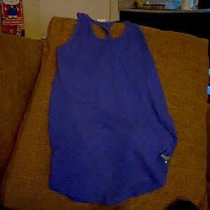 Pink by Victoria Secret XS sleeveless blue shirt
